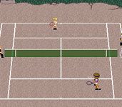 Smash Tennis sur Nintendo Super Nes